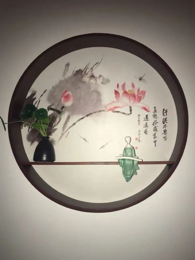 Китайские украшения в стиле Зен дневник полка для гостиной украшение маленький