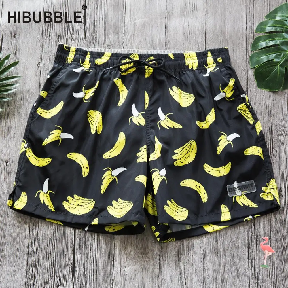 Высококачественные мужские плавки HIBUBBLE с рисунком для купания купальники летняя
