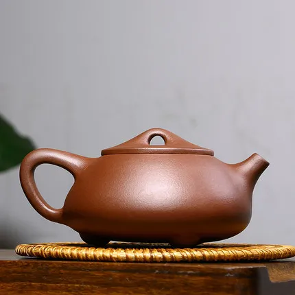 

255mL ZiSha Teapot Yixing original mine purple sand pot famous pure handmade teapot large capacity Chinese Kung Fu tea set gift