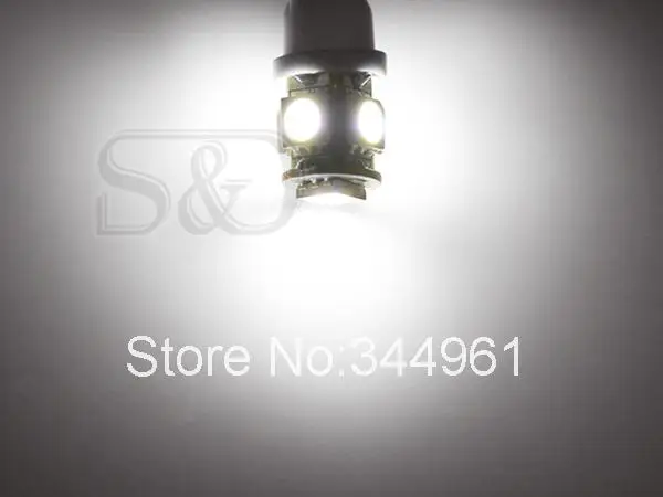 BA9S 5 SMD белый CANBUS OBC без ошибок автомобиля T4W светодиодный светильник лампы t4w светодиодный Автомобильный интерьер лампы светильник, футболка с принтом "автомобиль" чтение светильник 12V