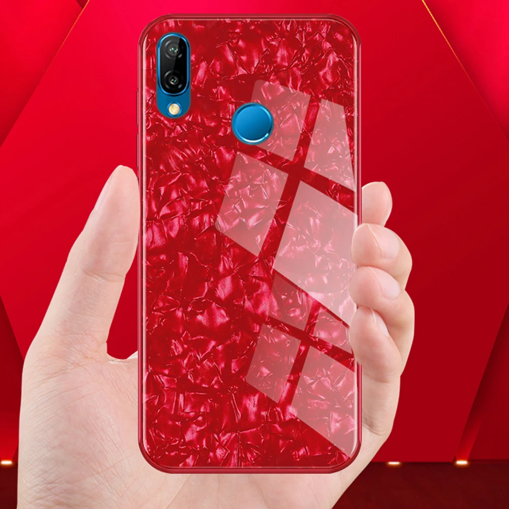 Чехол из закаленного стекла YIESOM для Huawei P20 Lite Pro мягкий силиконовый чехол ТПУ P20Lite