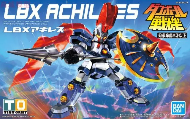 WSTXBD оригинальные фигурные игрушки BANDAI WARS LBX 001 Ахиллес комплект моделей|Игровые