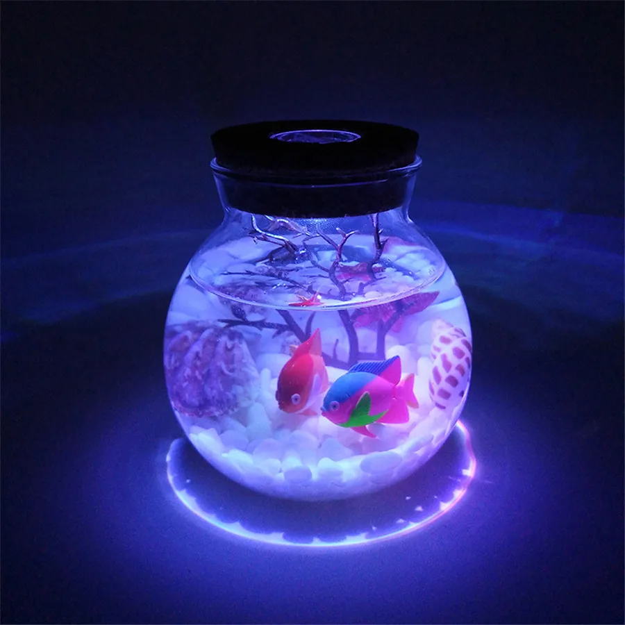 Thrisdar DIY Wish Bottle RGB светодиодный Ночной светильник с дистанционным управлением