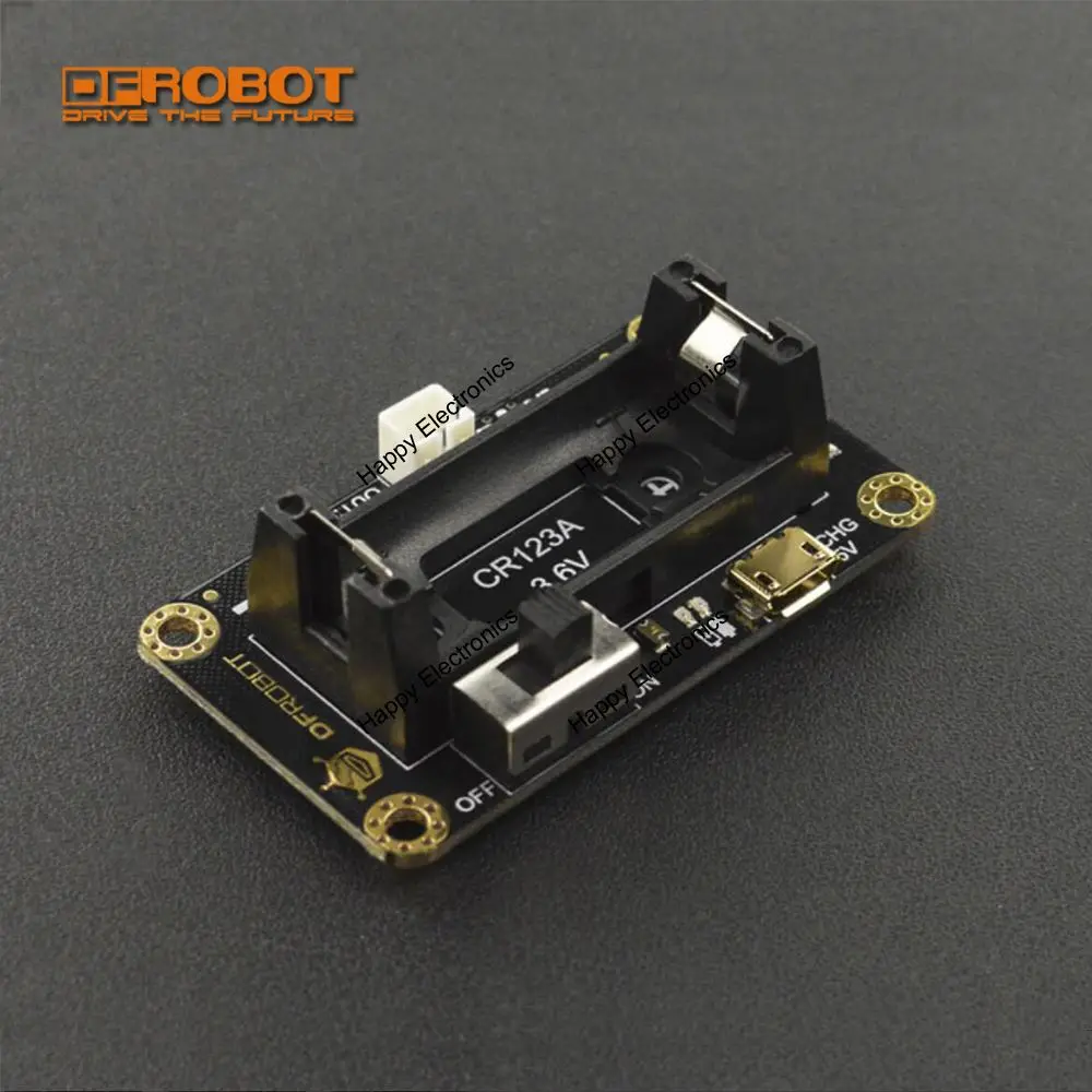 Держатель литий-ионной батареи DFRobot CR123A Для обучающего робота Maqueen micro: bit с