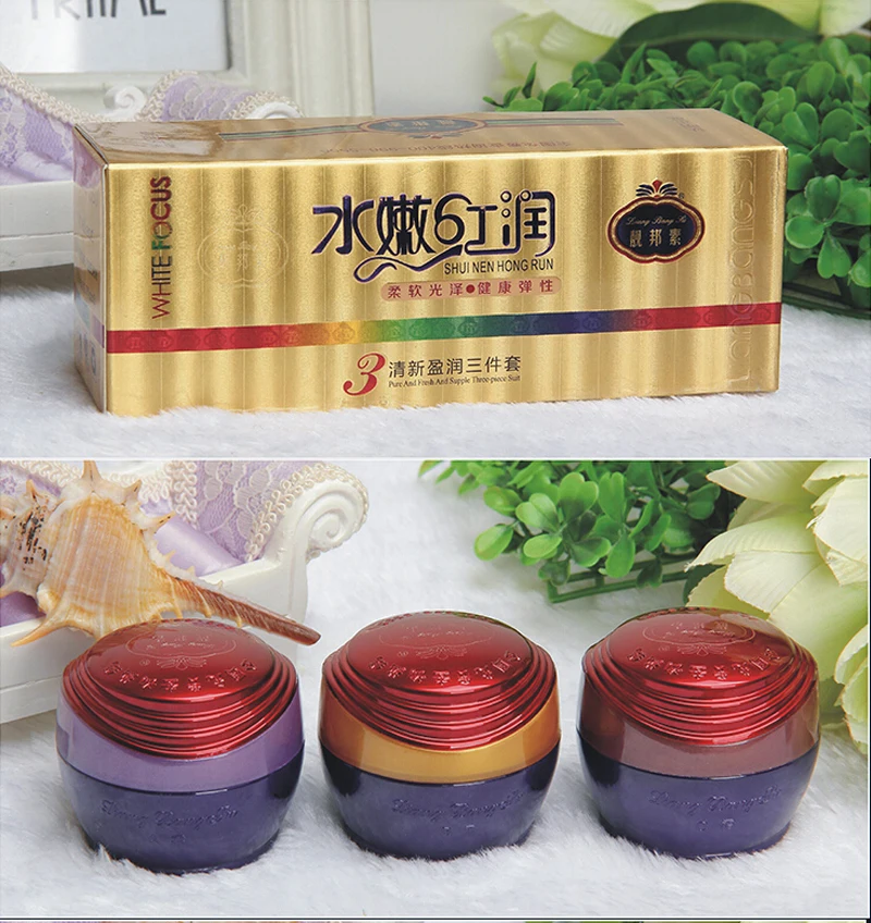 

Liang Bang Su Bailitouhong cream (whole set) same as picture