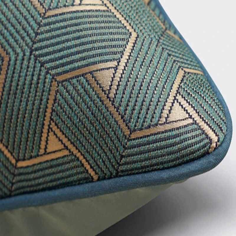 High-end элегантность отель чехлы геометрические наволочка Роскошные Housse де Coussin Cojines Decorativos Para диван наволочки