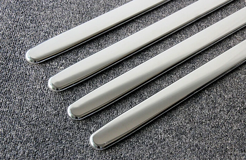 ABS хромированный корпус внешней боковой двери молдинг ленты крышка отделка для BMW