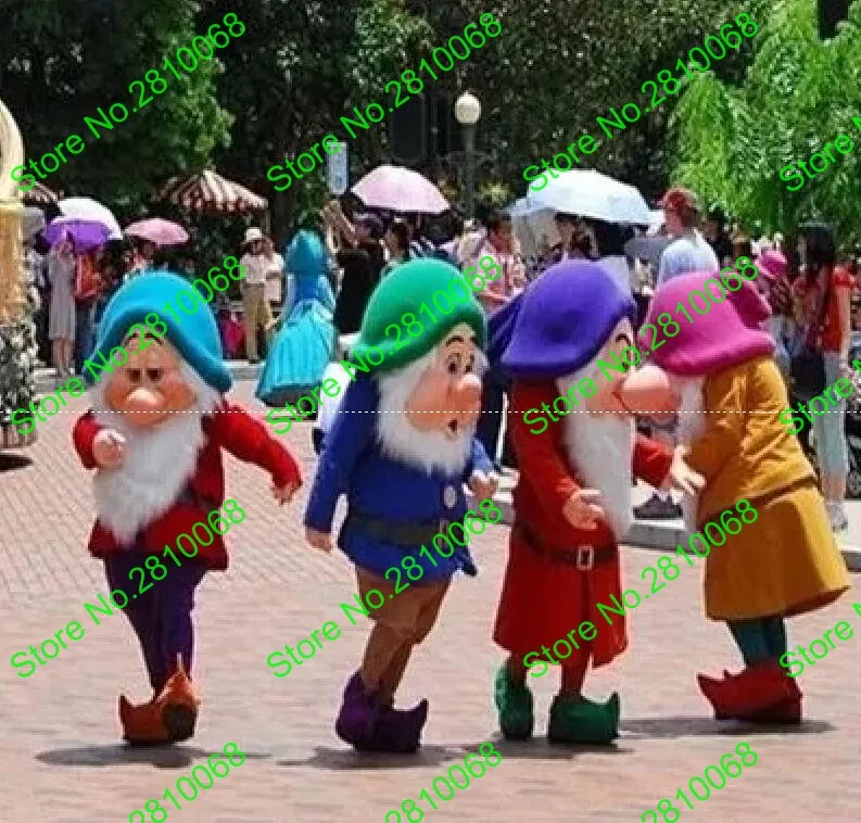 Syflyno высокое качество EVA материал шлем семь гномов талисман костюм мультфильм