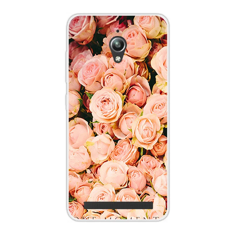 Силиконовый чехол для Asus Zenfone Go ZC500TG мягкий с надписью ZC ZC500 500 500TG TG телефона |