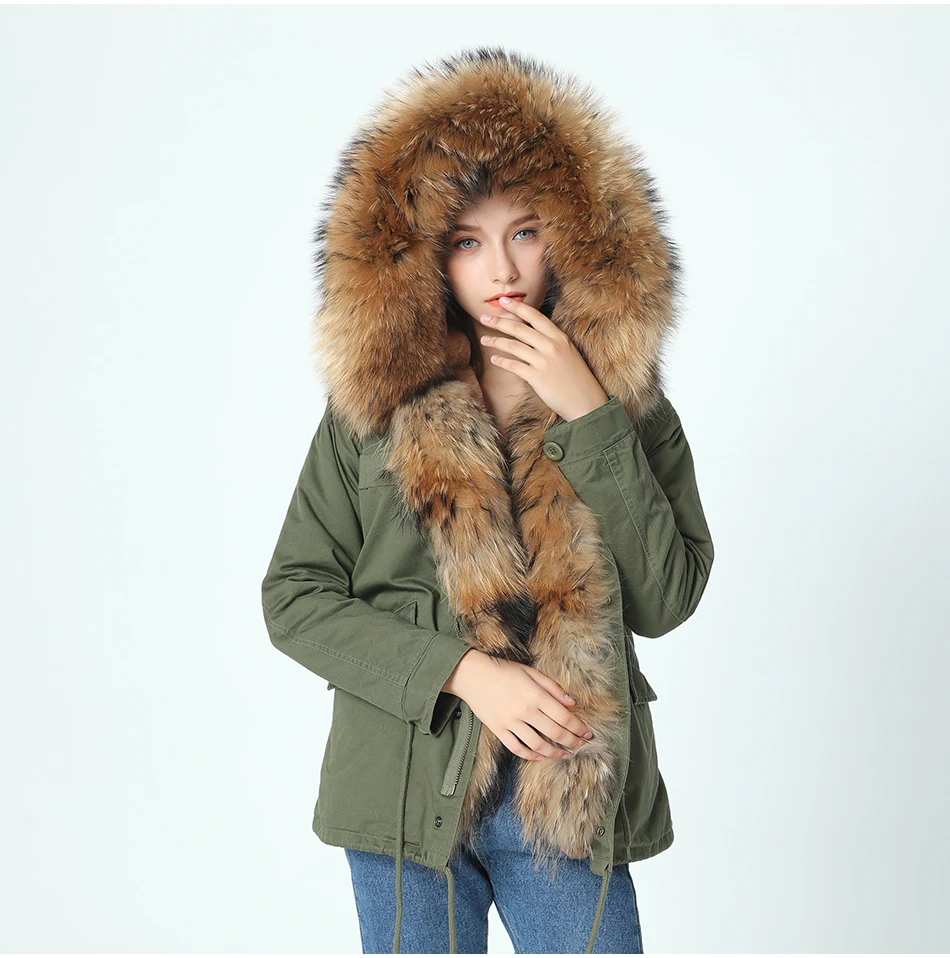 OFTBUY, зимняя женская куртка, новая длинная парка, пальто с натуральным мехом, большой воротник из меха енота, парка с капюшоном, толстая верхняя одежда, уличный стиль
