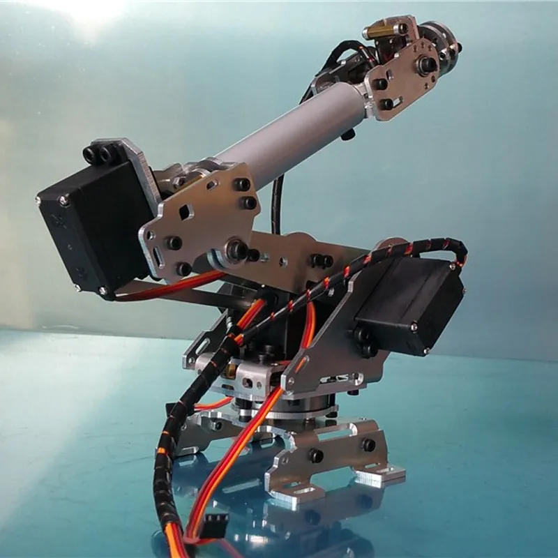 6 DOF CNC алюминиевая Роботизированная рама руки ABB промышленная модель робота 6-asix рука робота MG996R MG90S