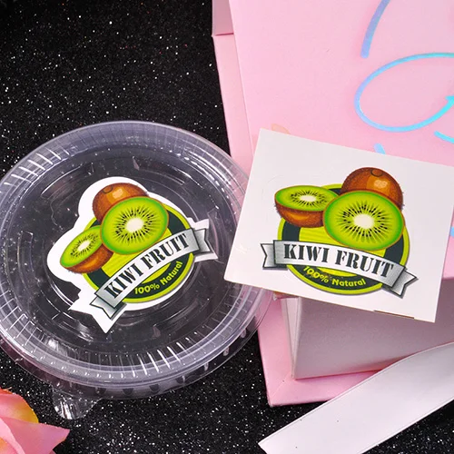 Зеленый Счастливый обезьяна 15 шт./упак. Стикеры s игрушка для Slime коробка DIY клубника фруктовая наклейка для слизистой аксессуары для ящик для хранения - Цвет: Зеленый