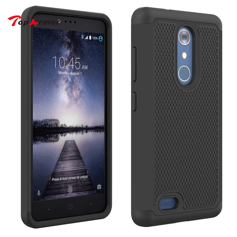 Чехол toparmor для zte Zmax Pro Z981 чехол для телефона резиновая подушка бампер Чехол Броня ударопрочный корпус для zte Zmax Pro Z981 чехол