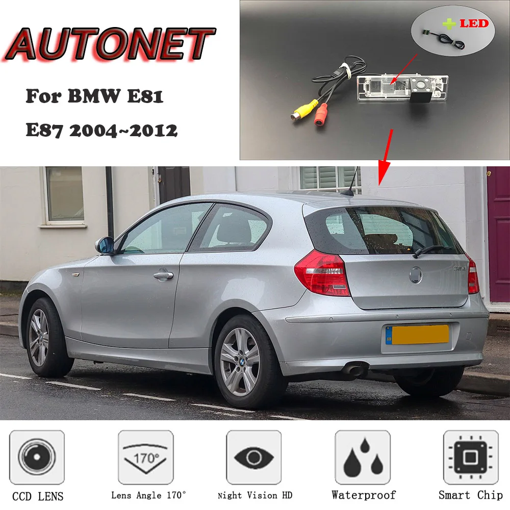 Камера заднего вида с ночным видением для BMW E81 2007 ~ 2012|Камеры авто| |