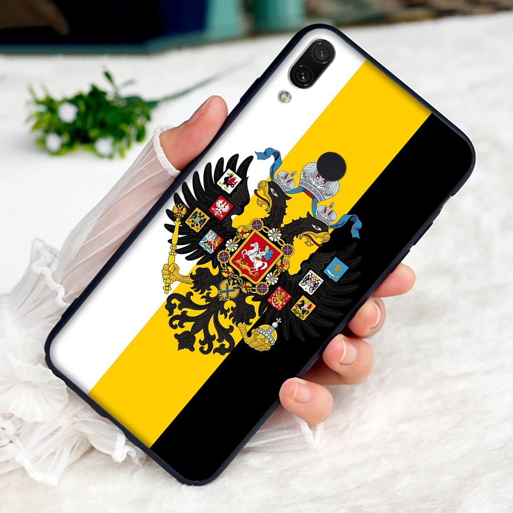 20 Российский Герб Флаг Мягкий чехол для Xiaomi Redmi Note 4 4X6 7 8 Pro 5 Plus 5A 6A - Цвет: 20