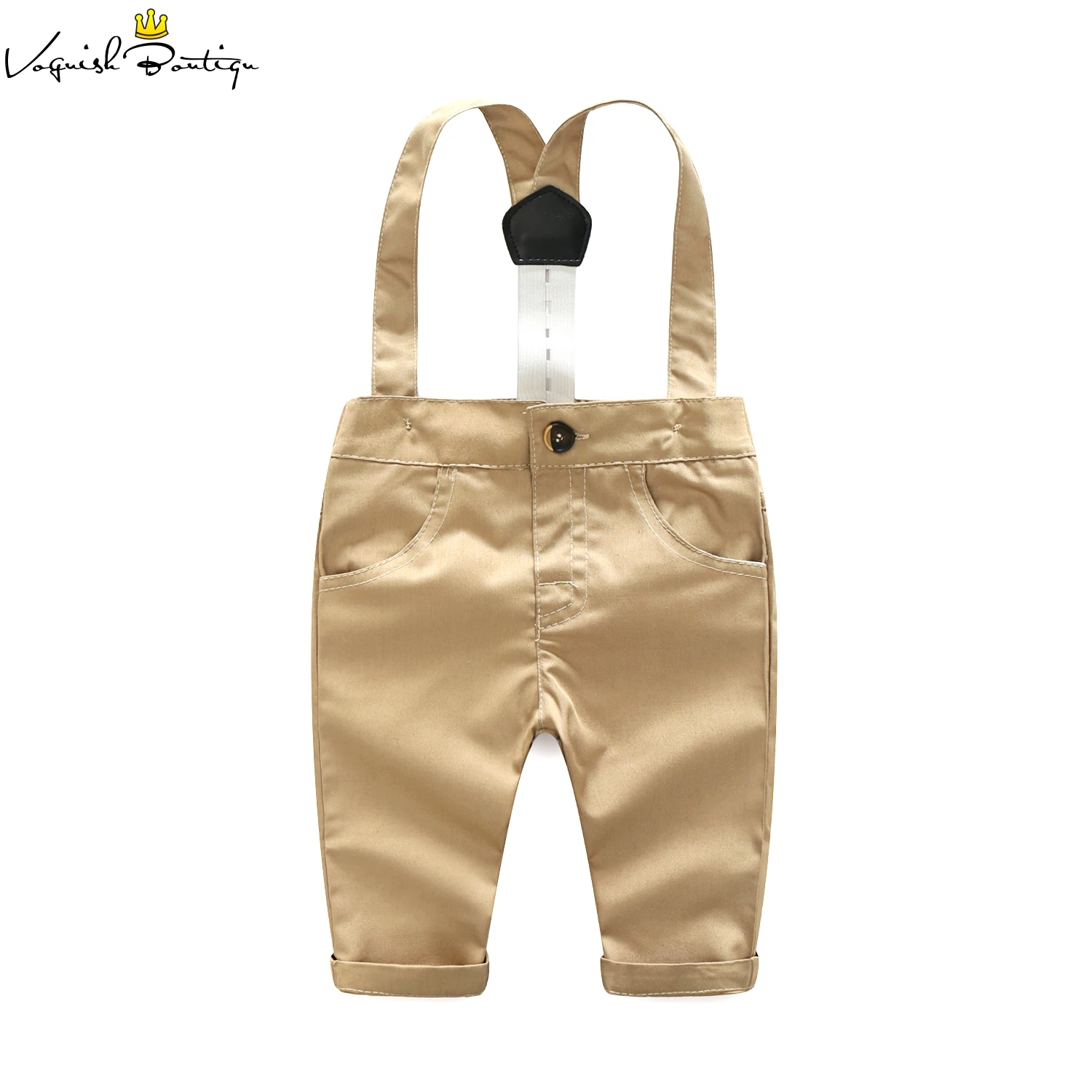 Newborns clothes fashion baby clothing set blue shirt with casual overalls 2pcs/set for newborn |