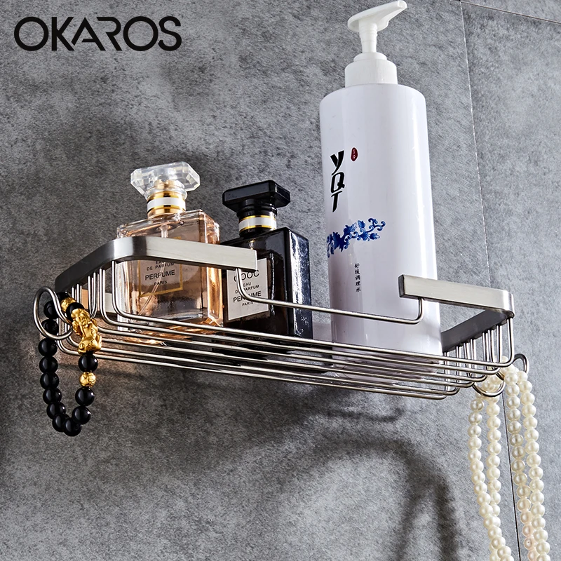 Держатель для мыла OKAROS корзина держатель чехол из нержавеющей стали никель