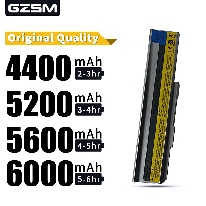 Аккумулятор HSW 5200 мАч для ноутбука IBM LENOVO 3000 N100 N200 C200 92P1186 92P1188 42T5241 42T5256 92P1184
