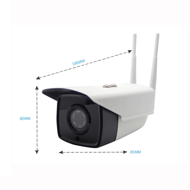 Уличная камера ночного видения Водонепроницаемая видеонаблюдения 960P HD WiFi ip