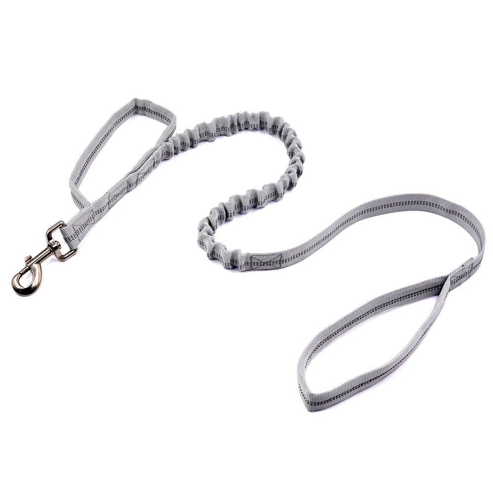 ETHIN Retractable Dog Leash Padded Double Handle Leashes for dog with Reflective Stitching Elastic WalkingTraining Lead | Дом и сад