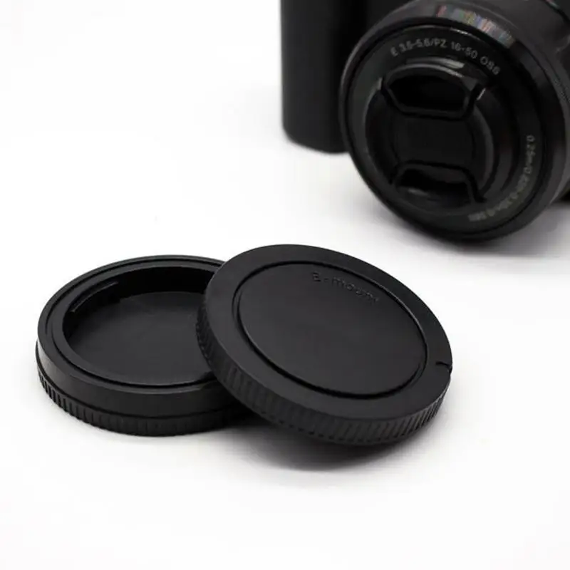 Камера объектив задняя крышка для переднего объектива Кепки для sony E-mount DSLR камер Камера Nex3/5/6/7, A6000 A7 A7r A7ii A7s - Цвет: A
