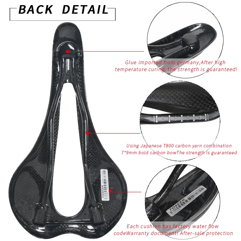Велосипедное седло из углеродного волокна дорожный велосипед MTB Сверхлегкий вес