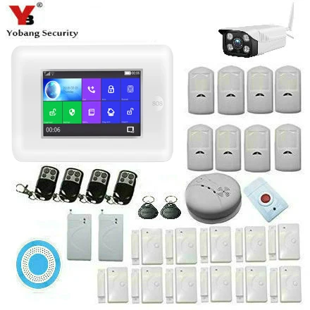 Yobang безопасность WIFI домашняя охранная сигнализация беспроводная наружная