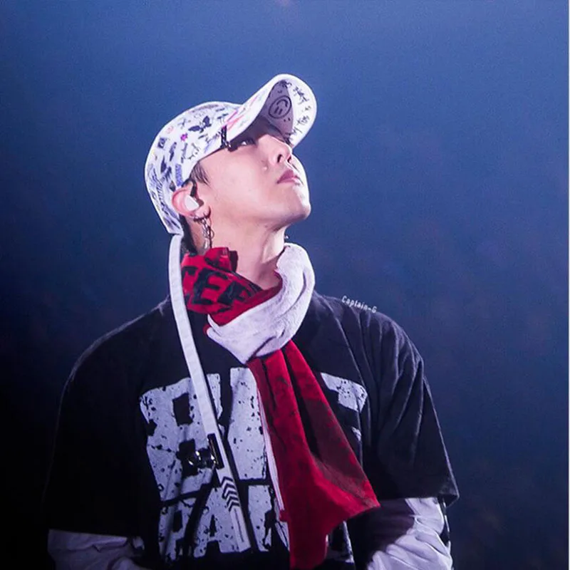 Новые модные головные уборы в Звездном стиле BigBang GD шапки peaceminusone со шнурками
