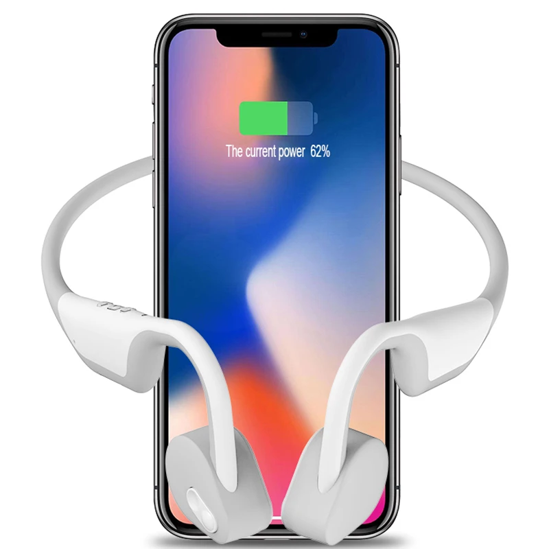 10 шт./лот BH128 Bluetooth 5 0 Беспроводная Bluetooth-Гарнитура костной проводимости уличные