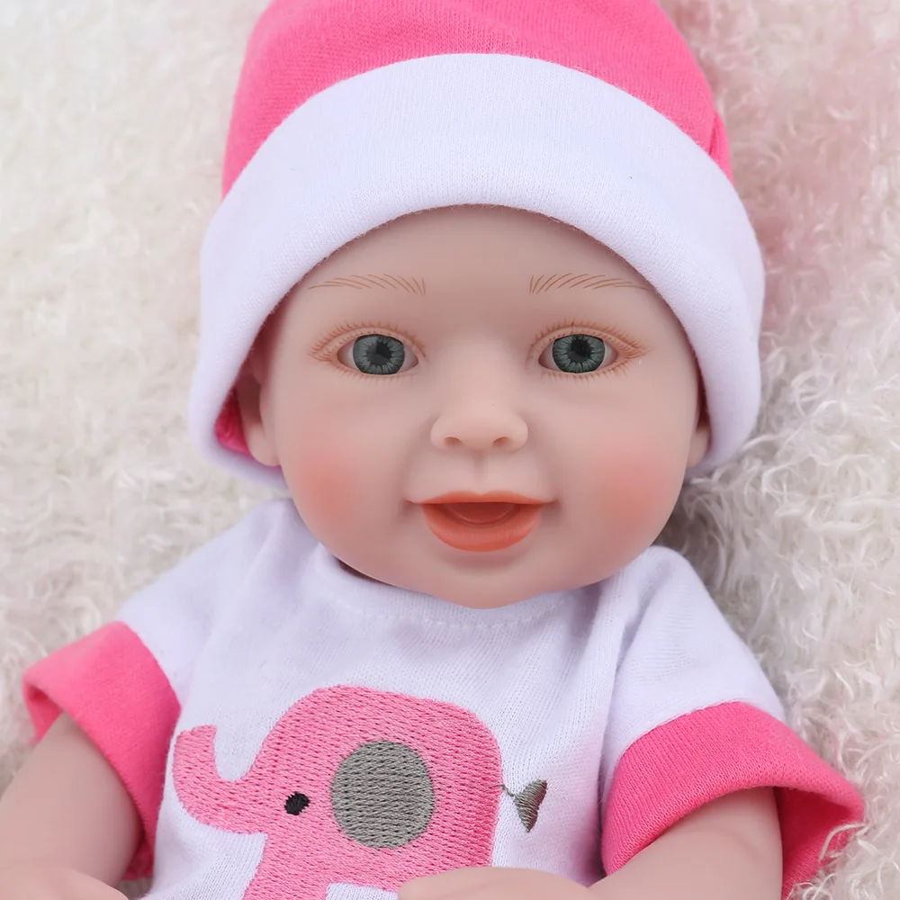 Кукла Reborn Baby кукла для девочки с розовой шляпой Красивая ручная работа стиль из