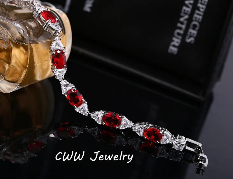 CWWZircons Новая мода для женщин CZ Ювелирные изделия смешанный светильник Синий