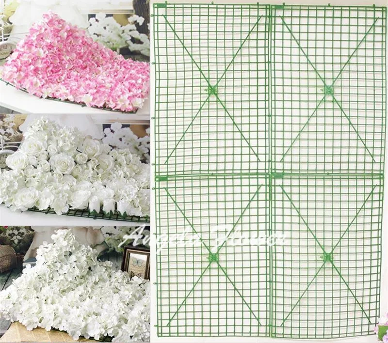 DIY 40*60 см platic цветок стенд каркасный ковер стиль аксессуары fow Свадебные
