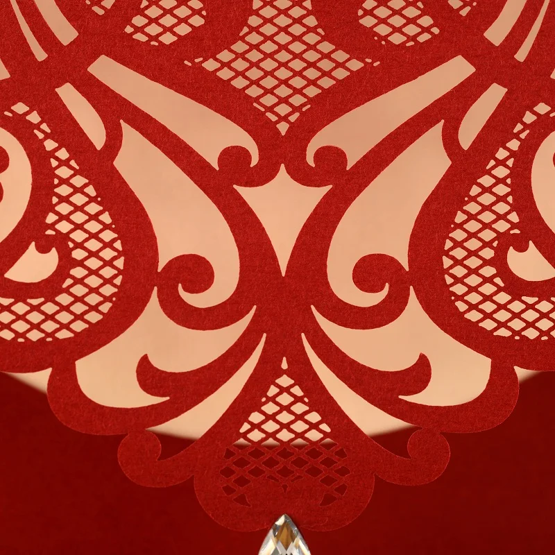 2016 новые винтажные свадебные принадлежности Китай лазерная резка роскошные