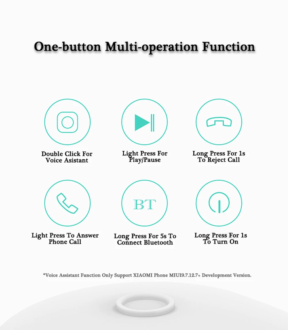 Xiaomi беспроводные bluetooth-наушники, мини-гарнитура, Водонепроницаемая беспроводная bluetooth-гарнитура, наушники-вкладыши, шумоподавление, микрофон, кнопка Handfree