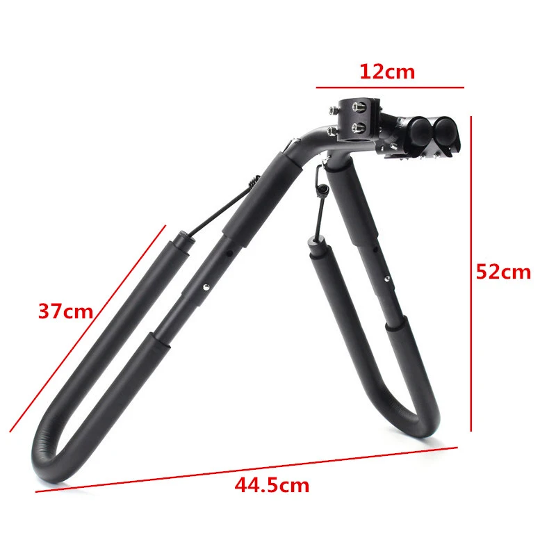 

8 inch bike Surfboard rack 25-32mm Wakeboard Bike holder Bicycle Surfing Carrier Mount To Seat Posts bicycle accessories