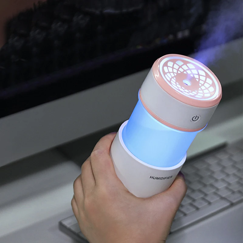 Оригинальный мини увлажнитель воздуха USB распылитель светодиодный ночник