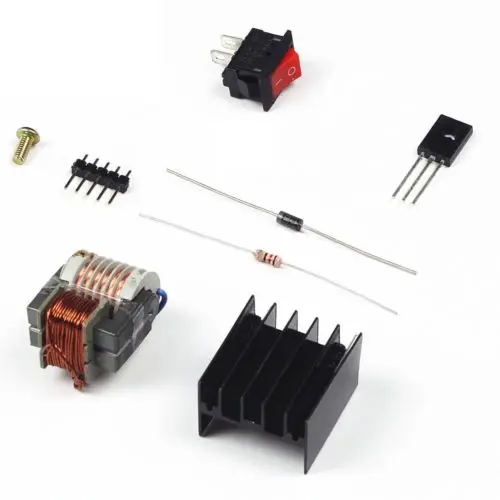 Трансформатор высокого напряжения 15 кВ Катушка-усилитель инвертор теплоотвод