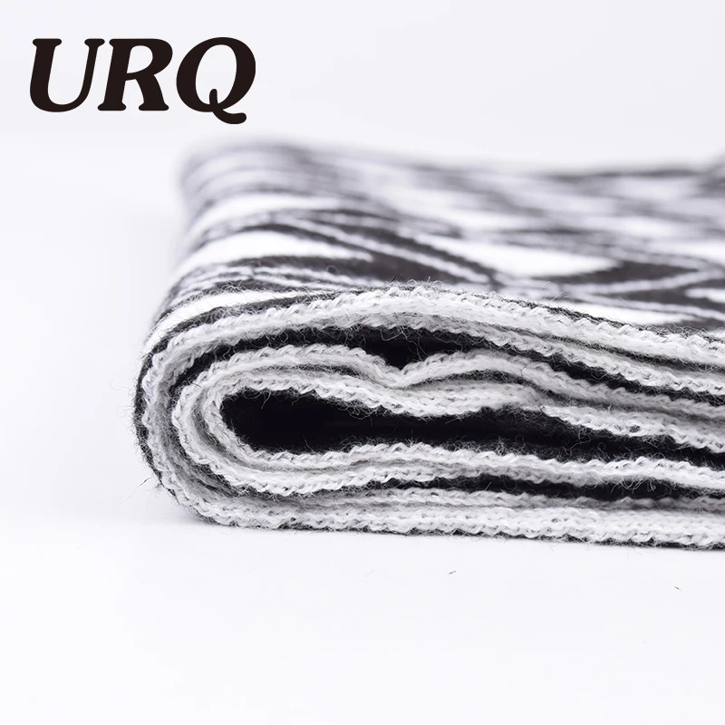 [URQ]HOT 2017 New Arrival Men Warm Scarves Winter Thick Scarfs Male Accessories Men's Knitted Snowflake A3A18942 | Аксессуары для