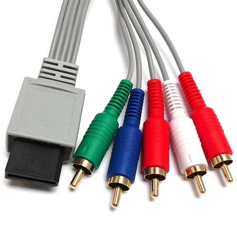 1080P/720p HDTV AV аудио адаптер кабель провод 5RCA компонентные игры замена линии для
