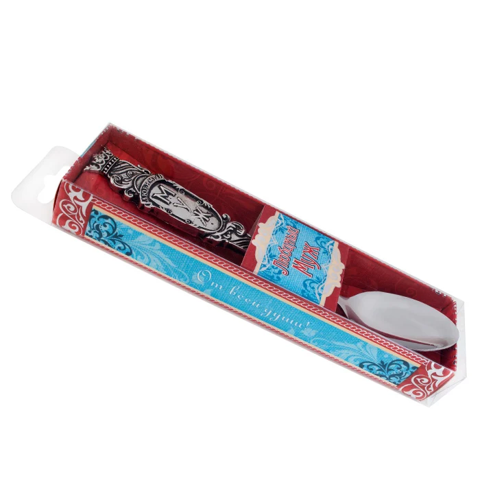 День святого Валентина подарки. Эксклюзивный! Новинка 2017 Нержавеющая Сталь Ложка