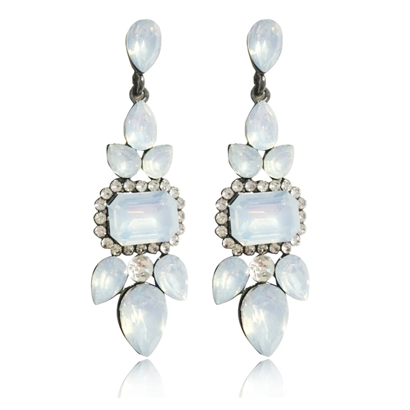 Женские Модные ювелирные изделия новый стиль серьги ручной работы цвета