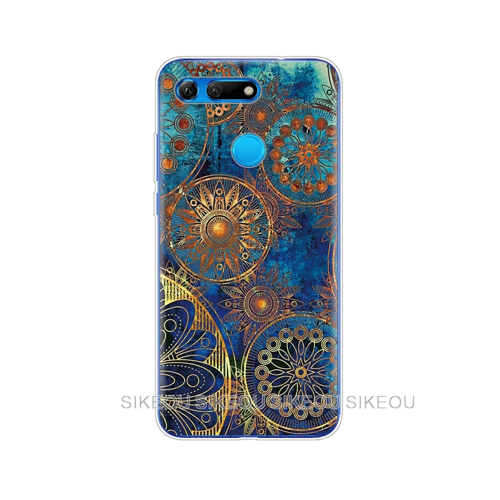 34662 Чехол для huawei Honor View 20 V20, чехол из ТПУ, мягкий силиконовый чехол для Honor V20, чехол с мультяшным животным - Цвет: 34662