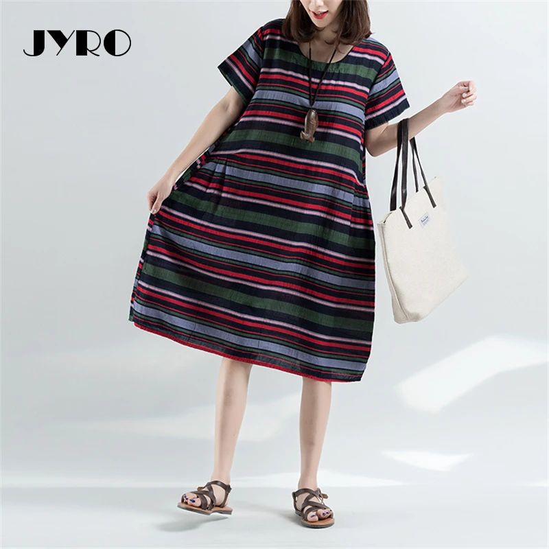 JYRO бренд 2018 В свободные крупных и средних икры|Женские платья| |