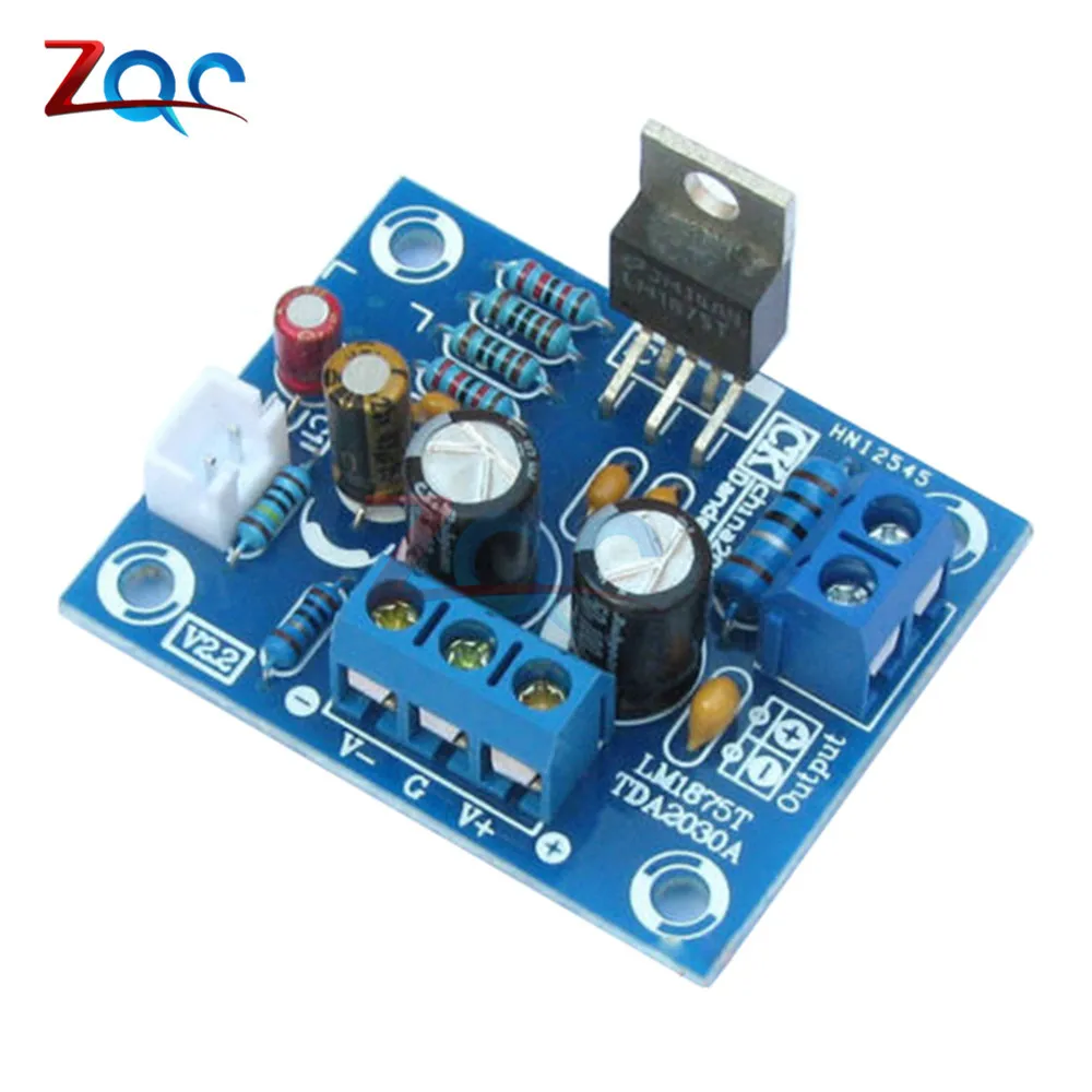 

LM1875T Mono Channel Amplifier Board 20W HiFi Stereo Audio Amplifier Module DIY Kit