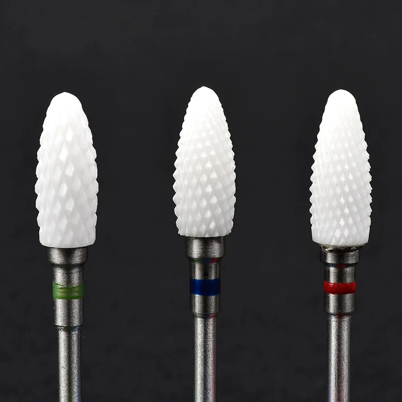 1 шт. керамические буровые сверла для ногтей электрическая машинка маникюра