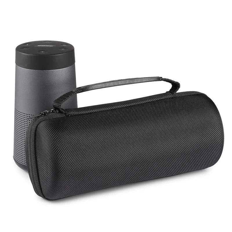 PU защитный чехол для путешествий Bose Soundlink Revolve Bluetooth динамик сумка для переноски Чехол дополнительное пространство для штекера и кабеля