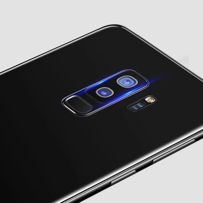 Для Samsung Galaxy Note 8/S9 Plus взрывозащищенный тонкий 2.5D задний стеклянный чехол для