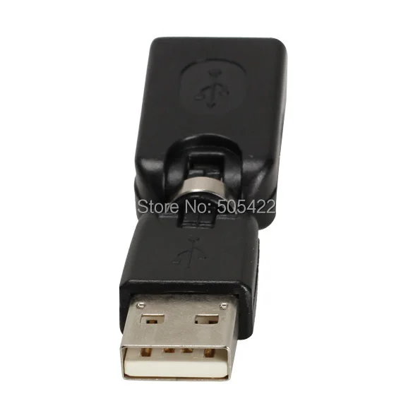 100 шт. поворотный угол поворота на 360 градусов USB 2 0 A штекер гнездо переходник|usb male