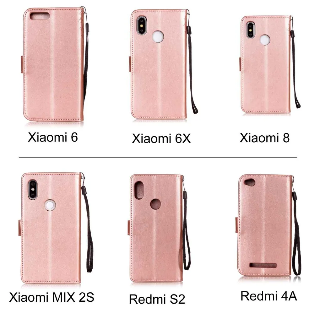 Кожаный флип-чехол для xiaomi Red mi 6 4X S2 4A 5 Plus Red mi Note 4 5A 5 Pro Чехол для xiaomi mi 8 6 6X mi x 2S чехол для телефона