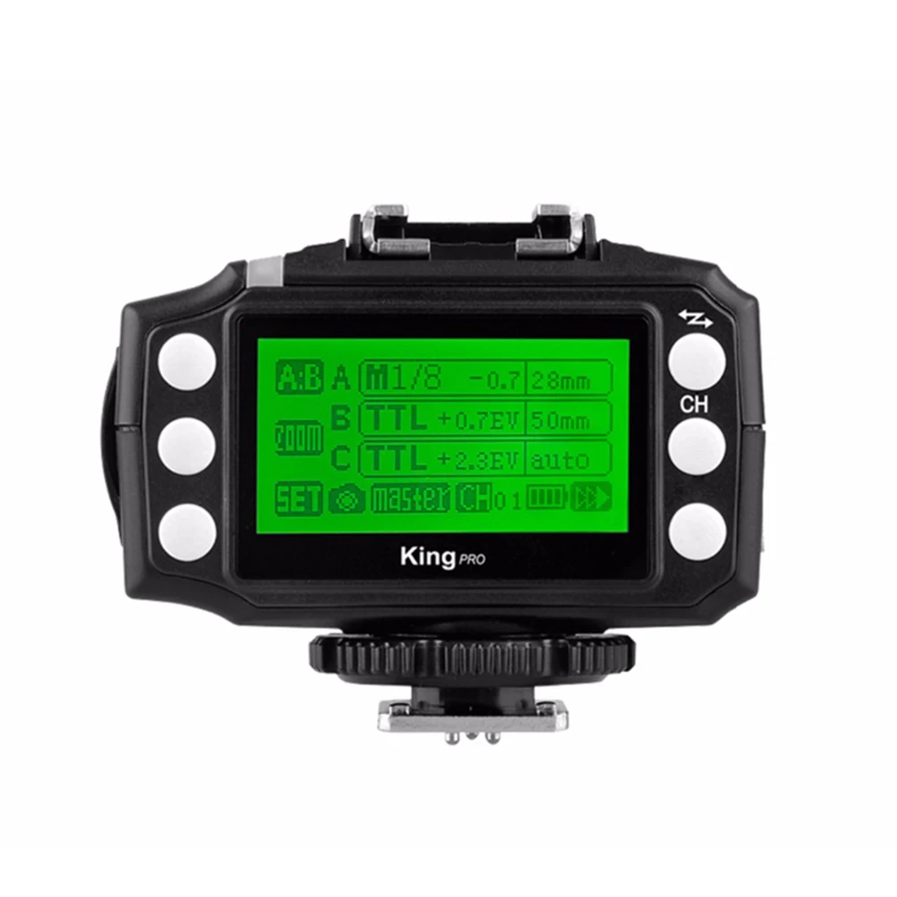 INSEESI 2 4G King Pro Набор триггеров для радио вспышки (1 передатчик + приемника)